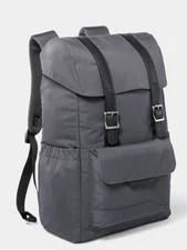 Open Story Backpack Travel 15"-Laptop Flap Closure Drawstring Fitted