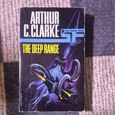 Arthur C. Clarke The Deep Range Pan Science Fiction Paperback Ocean Novel