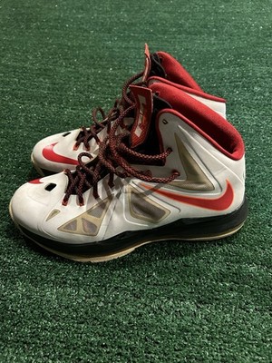 Size 10.5 - Nike LeBron 10 Heat Home for sale online | eBay