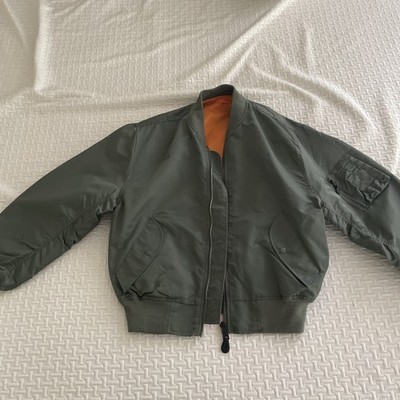 Men's Intermediate Flyer's Jacket MA-1 Style USAF Sz XL Cobles Clothing Division