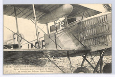 PIONEER AVIATION France Postcard 1919 *LOUIS BREGUET* Biplane {samwells}WZ127