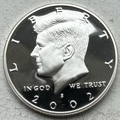 2002-S Kennedy Half Dollar Proof 90% Silver-INV#8845