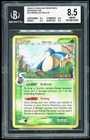 Pokemon EX Snorlax 2006 Dragon Frontiers Reverse Foil HOLO R BGS 8.5 *STAMPED*