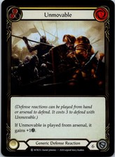 Unmovable (Yellow) Common Welcome to Rathe WTR213 NM