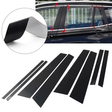 Door Window Pillar Post Decoration Cover Trim Fit BMW X3 F25 2011-2017 8pcs/Set