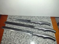 Forever Sharp Surgical Stainless Steel Knives. Fillet & Carving Knives. Lot of 3