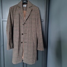 Tu Man Men's Houndstooth Coat Size: S 34-36r