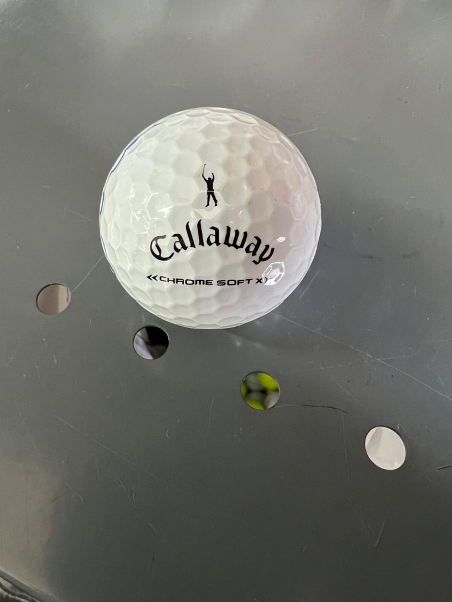 LOGO GOLF BALL-RARE ORIGINAL LIMITED EDITION PHIL MICKELSON CHROME