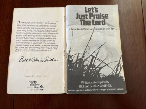 Let’s Just Praise The Lord - Bill und Gloria Gaither - Lobbuch mit Gitarrenakkorden - Bild 3 von 6