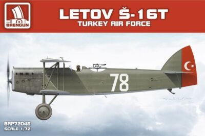 Brengun BRP72048 1/72 Letov S-16T (Turkey) plastic injection kit