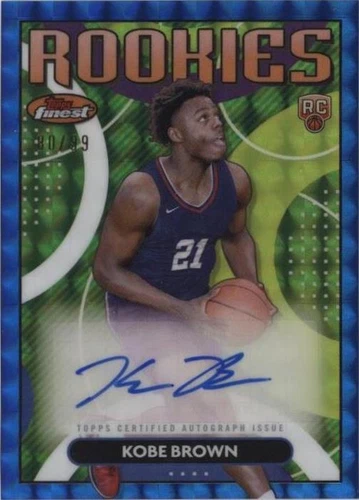 2023-24 Topps Finest - Kobe Brown #RFA-KB