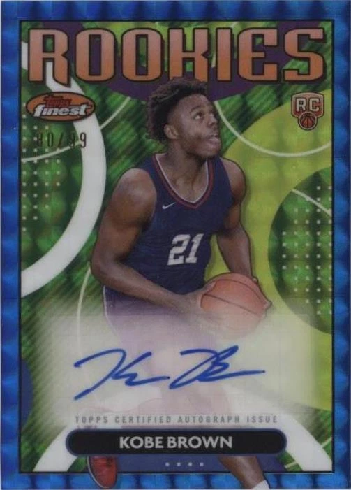 2023-24 Topps Finest - Kobe Brown #RFA-KB