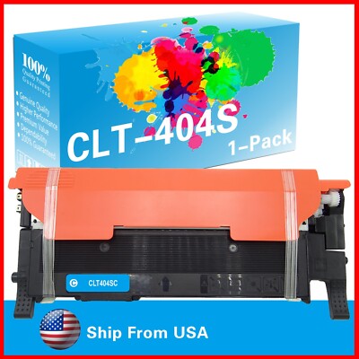 1PK CLT-404S CLT404S Cyan Toner Cartridge for Xpress C430 C430W C480 Printer