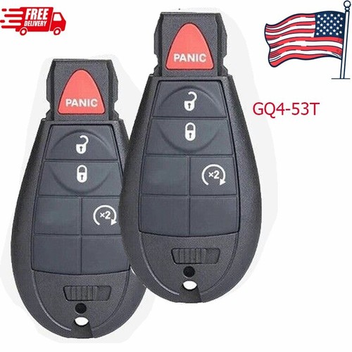 2x Replacement For 13 14 15 16 17 18 Dodge Ram 1500 2500 3500 Remote Key Fob - Foto 7
