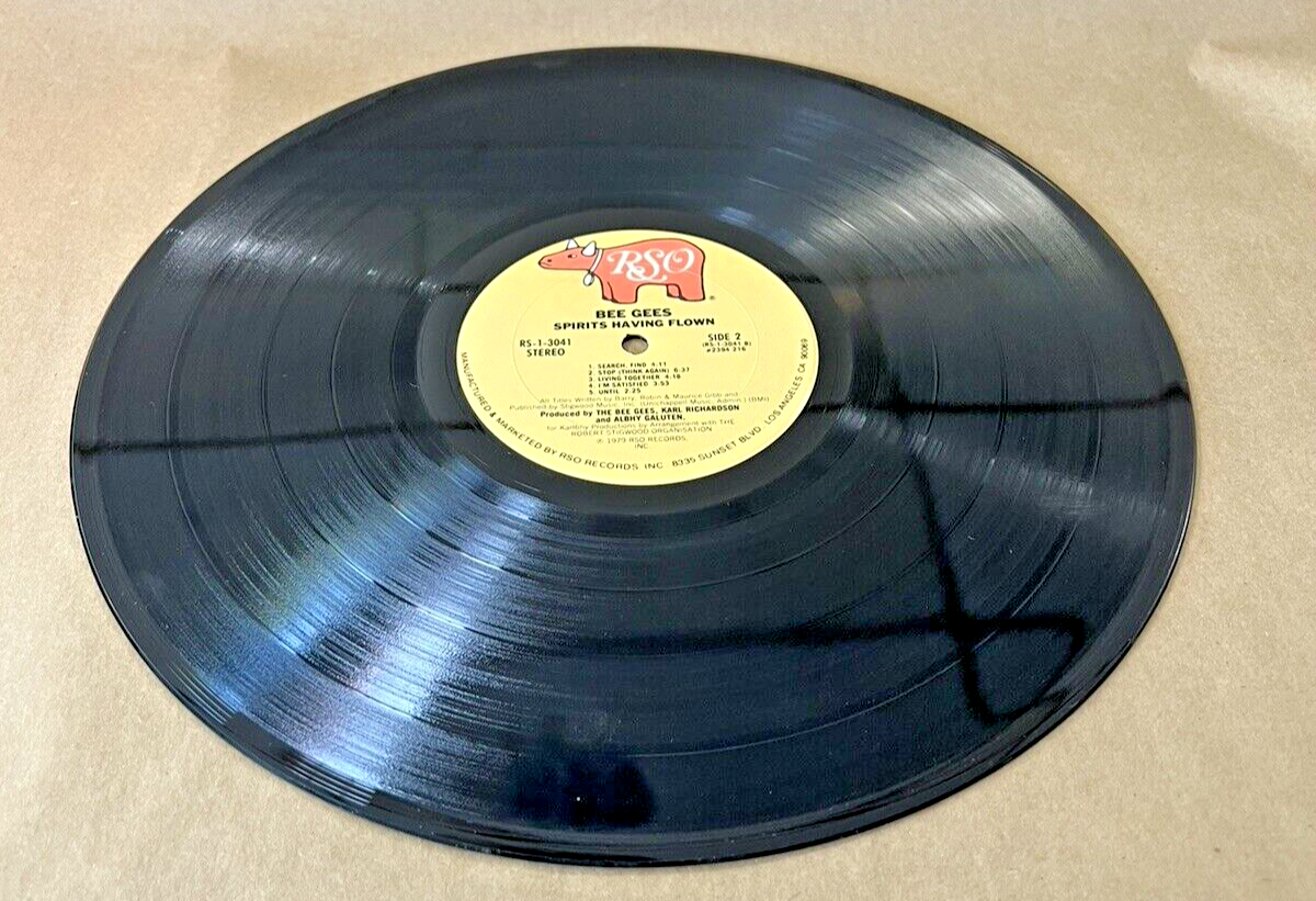 BEE GEES SPIRITS HAVING FLOWN 33 RPM. LP. RS-1-3041 STEREO RSO