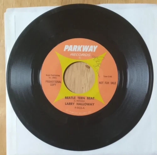 Larry Halloway Beatle Teen Beat/Going Up Parkway P 903 PROMO 45rpm VG+