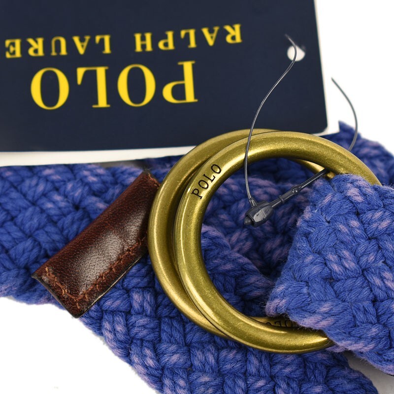 POLOラルフローレンO-RING BELT編み込みリングベルト黄イエローS新品 POLOラルフローレンO-RING BELT編み込みリングベルト黄イエローL新品