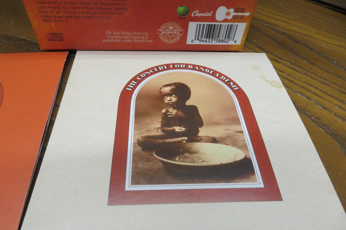 George Harrison & Friends The Concert For Bangladesh 2 CD Box Set