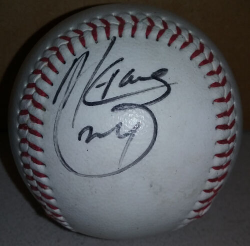 MANNY RAMIREZ AUTOGRAPH Signed 1997 ALL-STAR BALL Signed AUTO INDIANS RED SOX - Picture 1 of 6