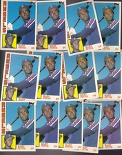 1984 Topps Traded #93T LOT of (13) GARY PETTIS (RC) NM/MT California ANGELS