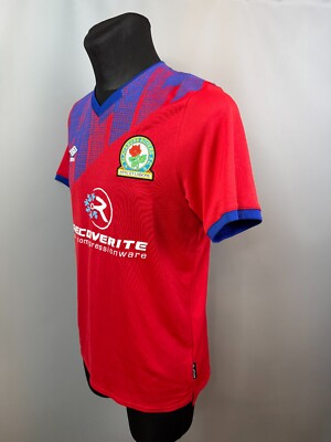 BLACKBURN ROVERS 2020 2021 AWAY SHIRT FOOTBALL SOCCER JERSEY UMBRO