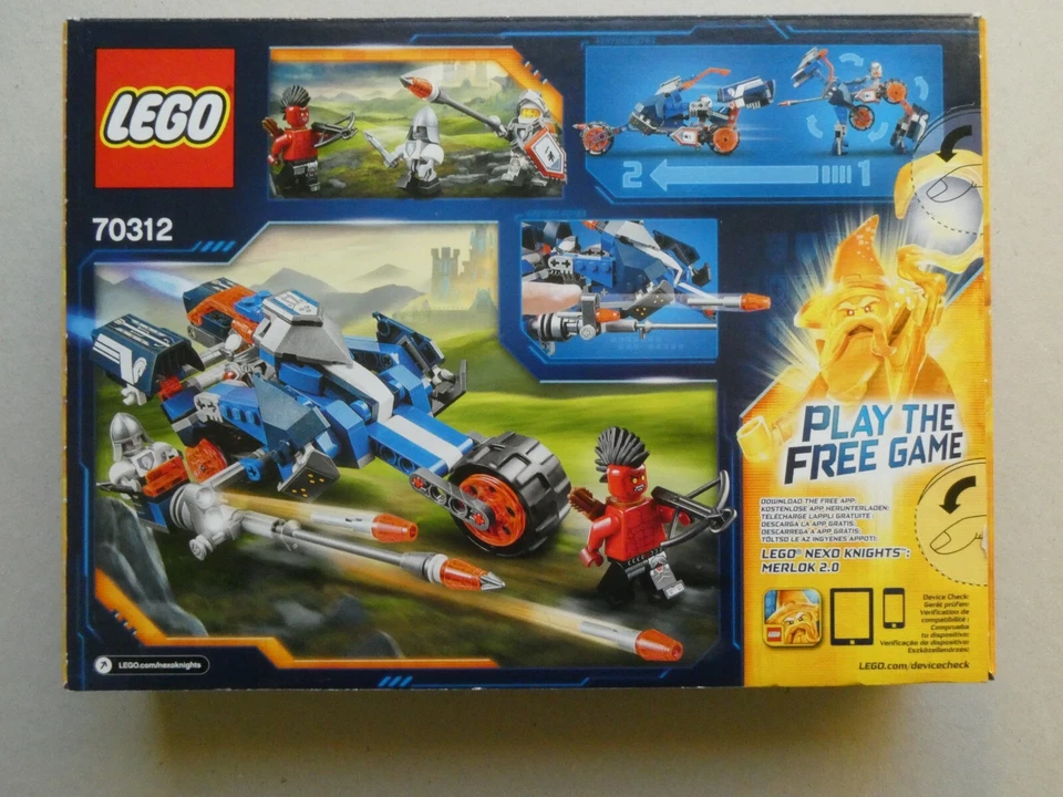 NEUF/NEW LEGO NEXO KNIGHTS 70312 Lance's Mecha Horse - Photo 2/3