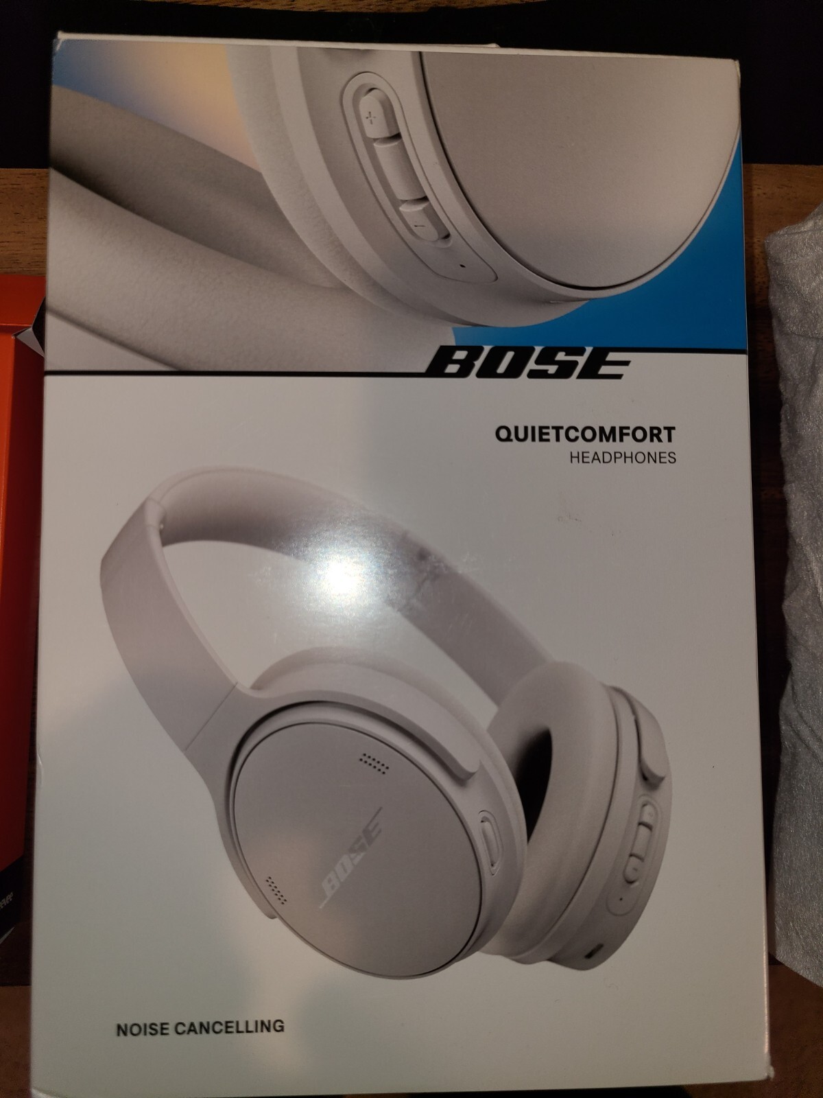 BOSE QuietComfort Ultra Noise Canceling Headphones WHITE (880066–0200) Brand New-image