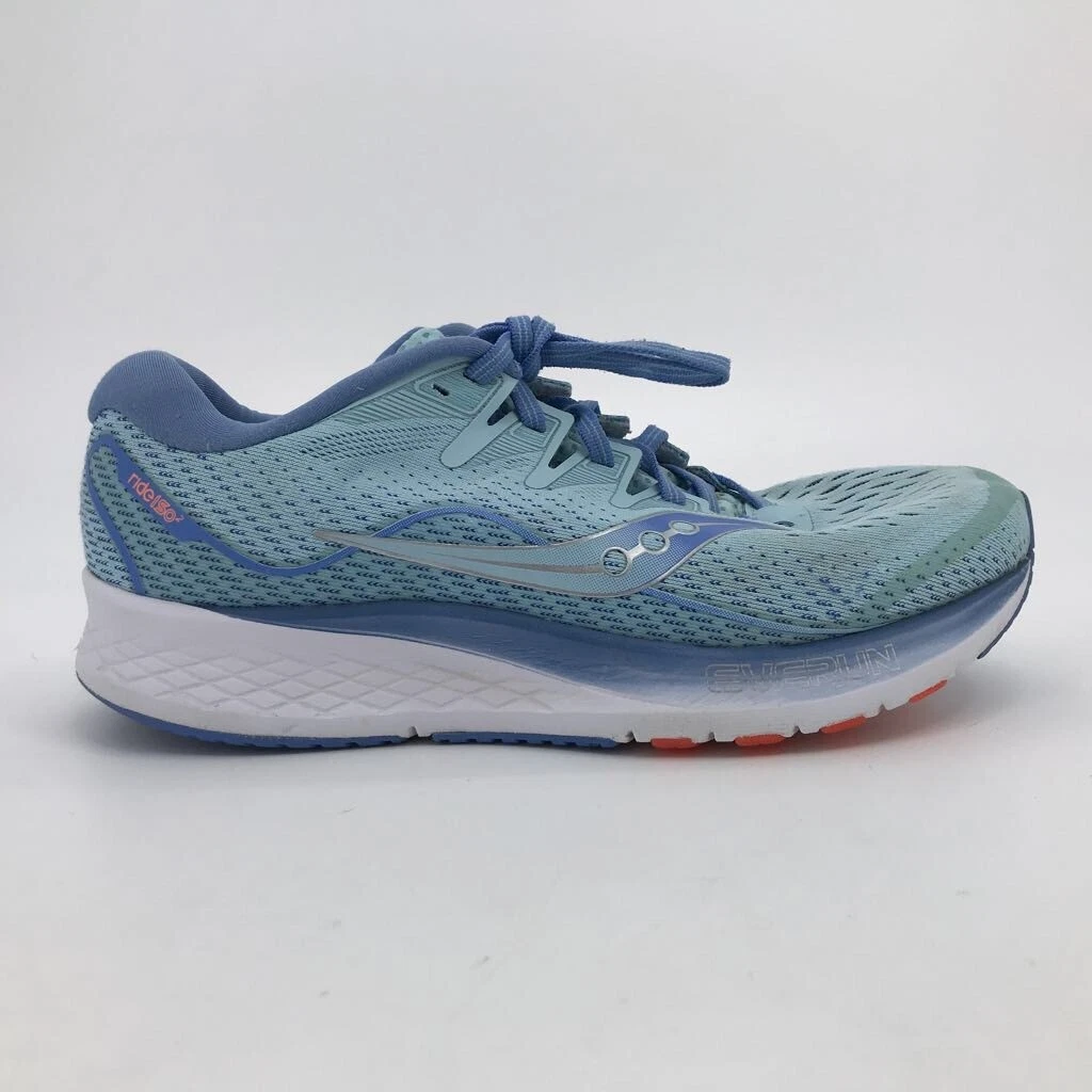 Saucony Womens Ride Iso 2 Running Shoes Blue S10515 1 Low Top Lace