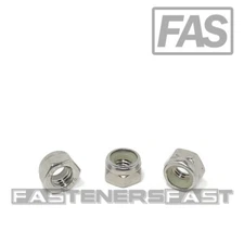 (50) M5 x 0.8 Stainless Steel DIN985 Metric Nylon Insert Lock Nuts 5mm A2 (50)