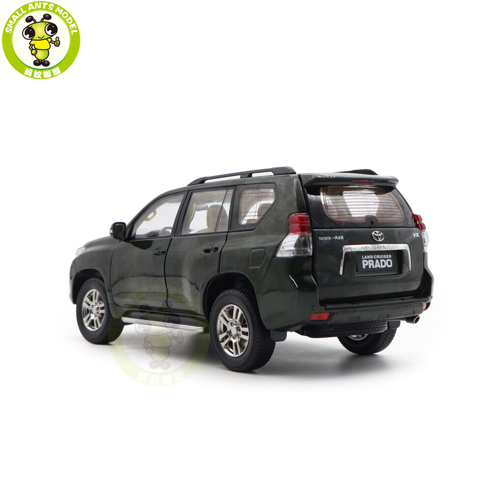 1/18 Toyota Land Cruiser Prado Pure Green Diecast Model Car
