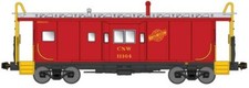 Bluford Shops N International Car Bay Window Caboose Phase 3 CNW 11164