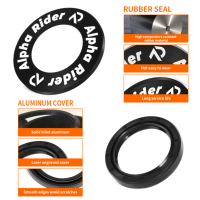 Crank Seal Upgrade Kit For Polaris 900/1000 - Fits General, RZR, Ranger XP - 2pcs Replaces 3610176 3610284