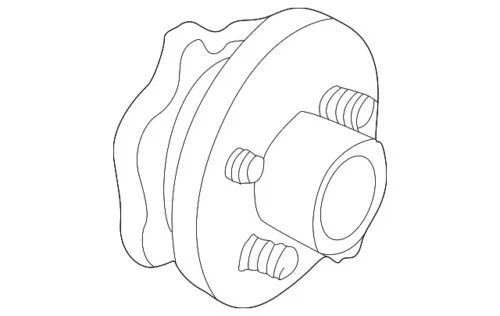 Conjunto de rodamientos de cubo de rueda delantera para GM Chevrolet, Cadillac 1984-2005 (P/N 7470014)