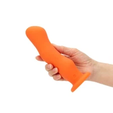 Liquid Silicone Soft Anal G-spot Vibrating Dildo Dong Vibrator Suction Cup