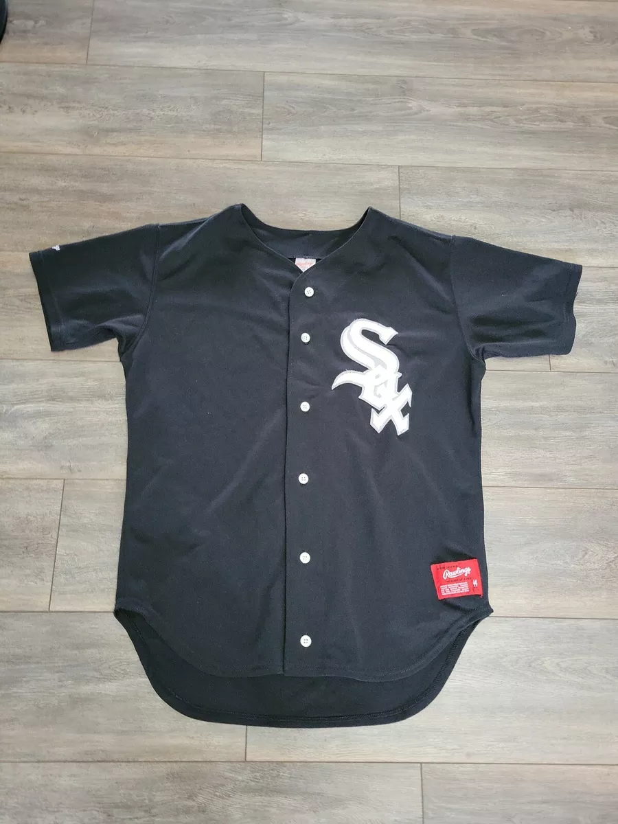 RARE! AUTHENTIC VINTAGE CHICAGO WHITE SOX JERSEY 54 3XL RAWLINGS BLANK RARE