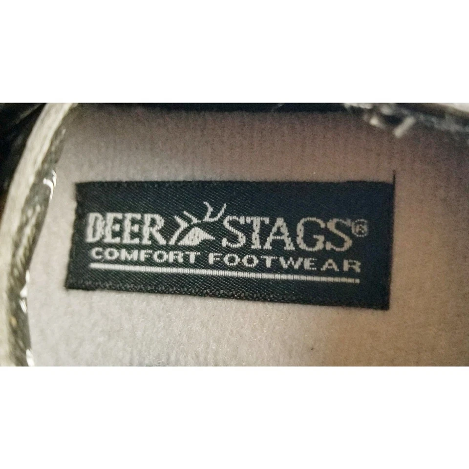 DEER STAGS Gabe Baby Boys Black Oxford Shoes Sz 5 Months Lace Up Faux Leather - Image 2 of 4