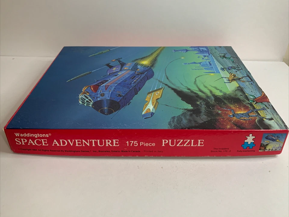 Редкая коллекционная винтажная пила Waddingtons Space Adventure The Invaders 170-2 - Изображение 3 из 4