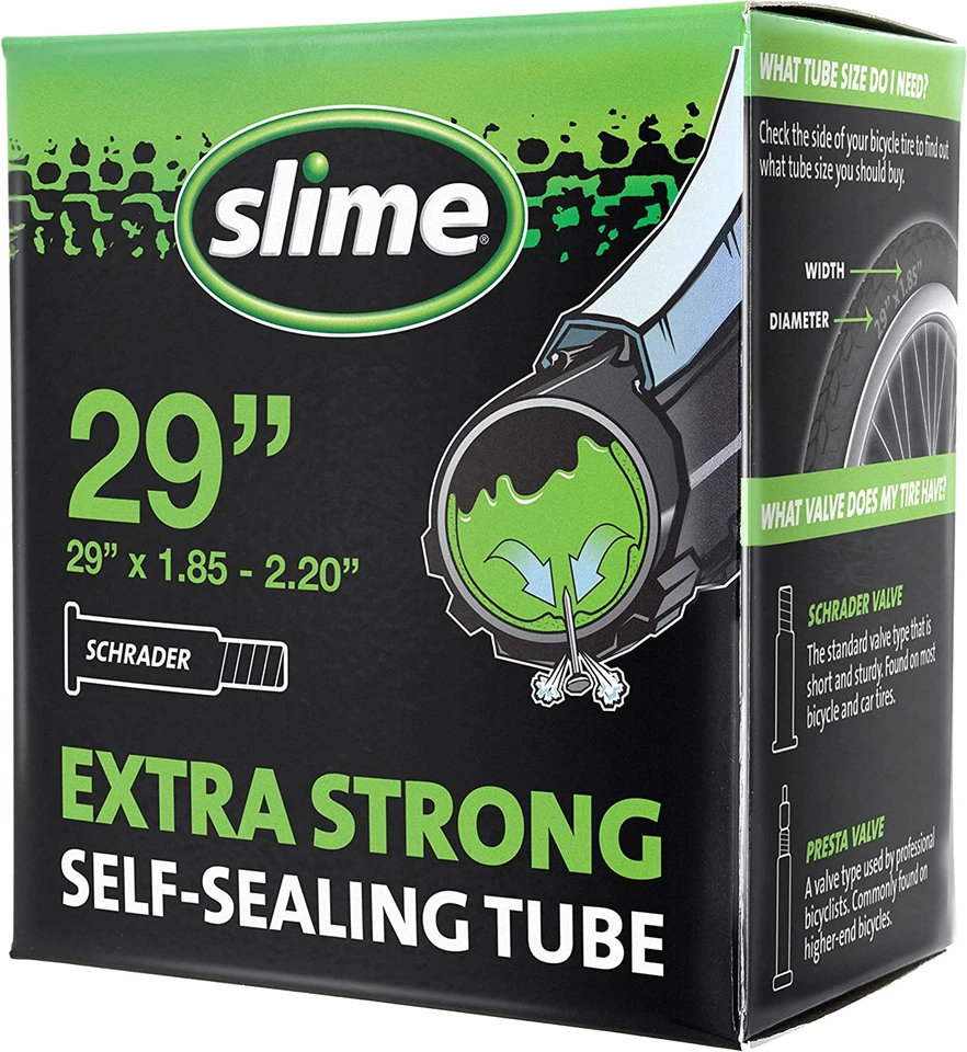 Slime 30070 29" Bike Tube with Puncture Sealant and 20274 Tire Liners - Image 2 of 4