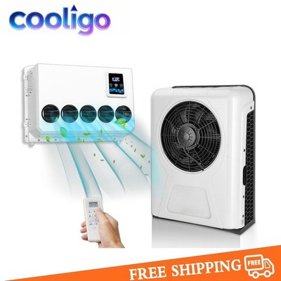 12Volt Split Air Conditioner Electric Parking Truck Cab A/C For RV Truck Caravan