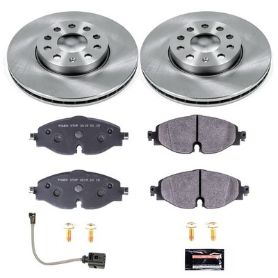 PowerStop Track Day Spec High-Performance Brake Pad and Rotor Kit