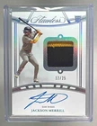 Jackson Merrill 2024 Panini Flawless Patch Auto 12/25