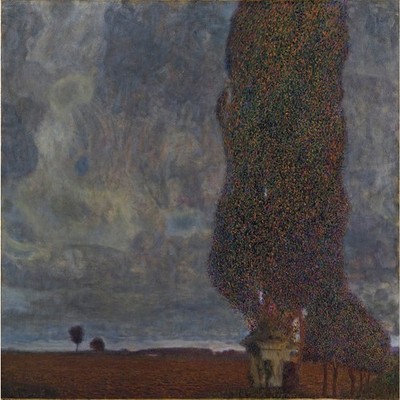 Klimt - Approaching Thunderstorm - 30x40 Inch Rolled Canvas Wall Art Print