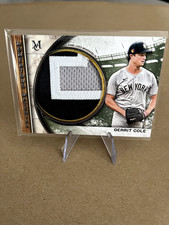 2025 Topps Museum Gerrit Cole Momentous Material Jumbo Patch Relic #/15 Yankees