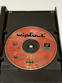 Wipeout (Sega Saturn, 1996) W/reg Card
