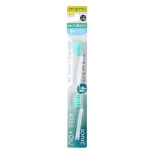 Kiss You Fluorine Ion Toothbrush Extra Fine Regular Replacement Brush Set of 2
