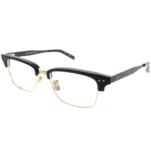 Dita Statesman Three DRX-2064 B-BLK-GLD Black 12K Gold Eyeglasses 55mm