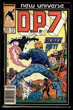 D.P. 7 #5 Marvel New Universe 1986 Ryan Cover Art
