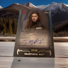 2021 Topps WWE Raw Superstar  Mustafa Ali #A-MA Auto /25