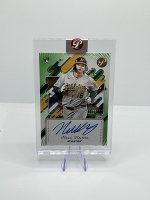 2025 Topps Pristine Baseball Nick Kurtz Rookie Colour Match Autogramm /150 #PA-NKU RC
