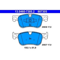 Bremsbelagsatz Scheibenbremse ATE 13.0460-7305.2 FüR CitroëN C4 Grand Picasso II